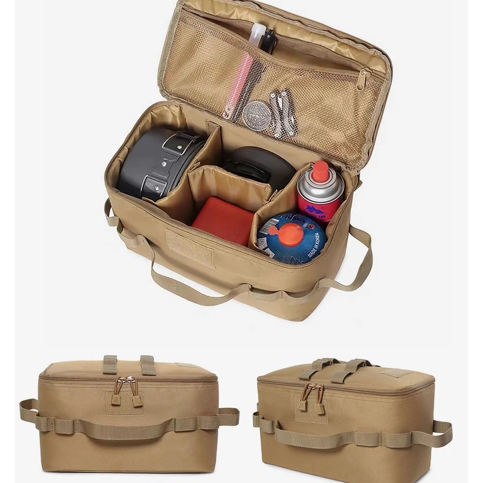 Camping Cooking Organizer - Borsa per il trasporto di bombole