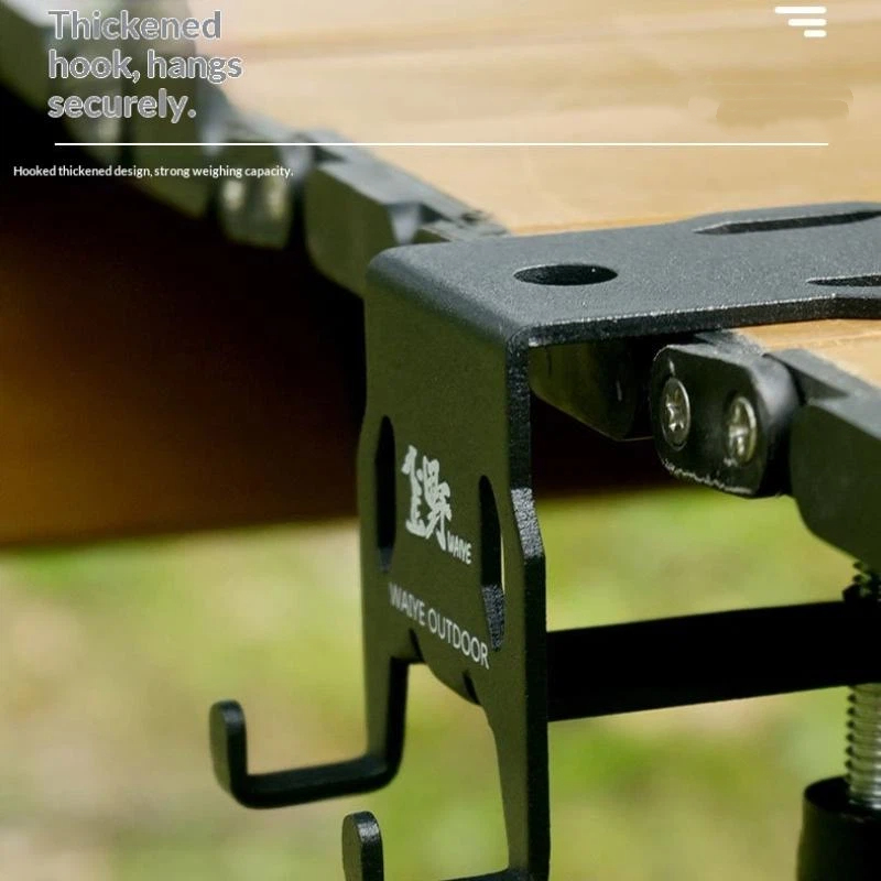 Camping Cooking Table - Gancio per bombola del gas, piastra