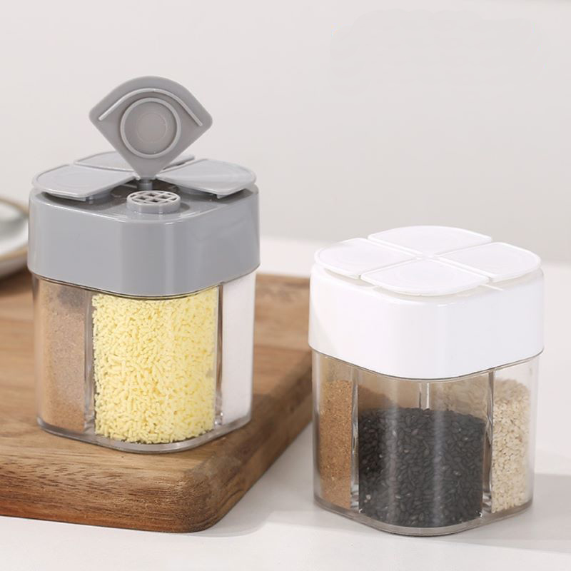 Camping Cooking Container - Barattolo dispenser di spezie trasparente 4