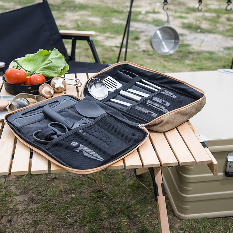 Set da Cucina da Campeggio 8 P - Camping Cooking Organizer recensione e prezzo
