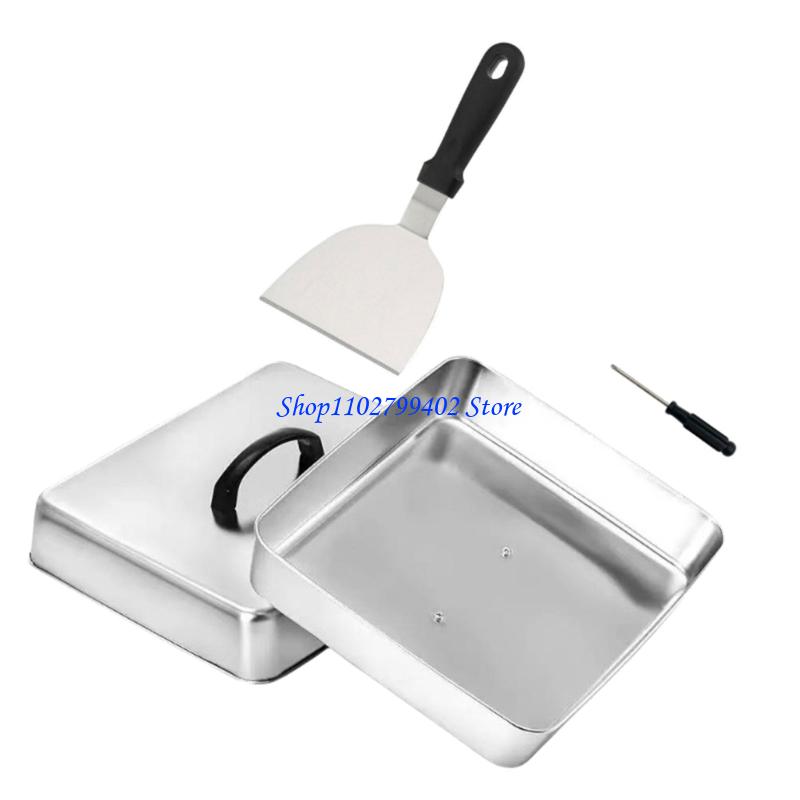 547F Coperchio da cucina quadr - Camping Cooking Flat Top recensione e prezzo