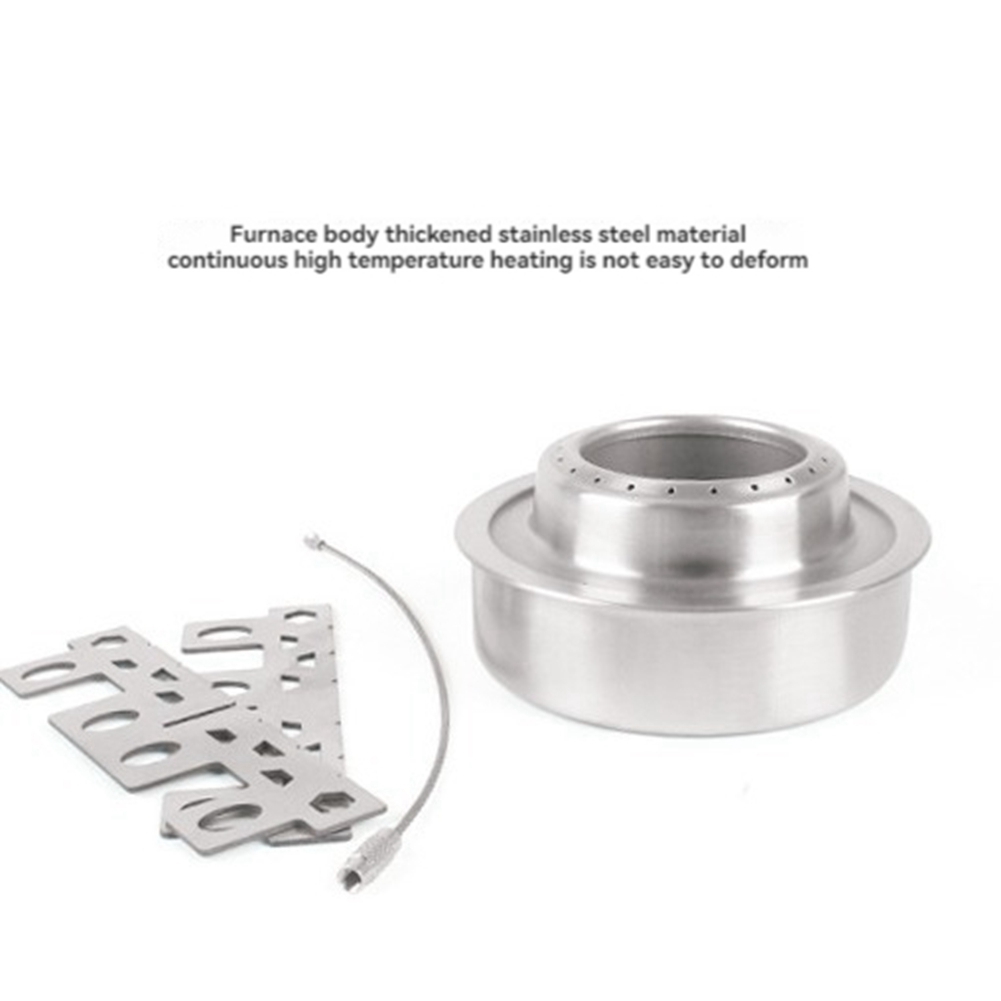 Mini fornello ad alcool portat - Camping Hiking Cooking recensione e prezzo