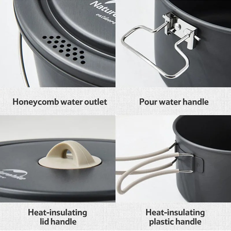 Naturehike 2025 Nuovo Set di P - Quality Camping Cooking Set recensione e prezzo