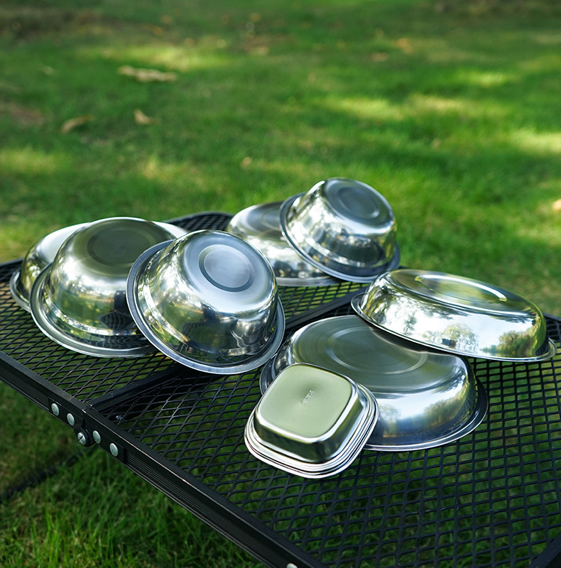 Set di piatti da pranzo portat - Camping Cooking Dining Set recensione e prezzo
