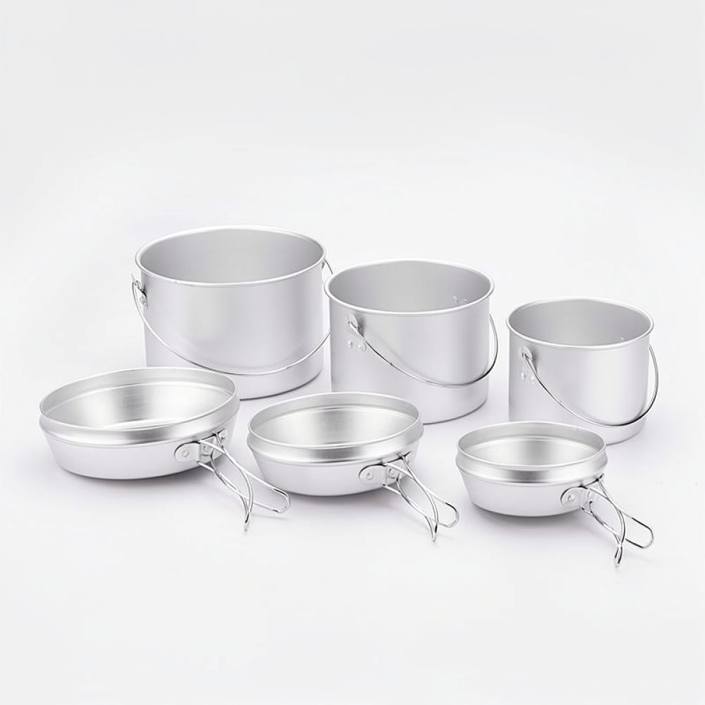 Set di pentole e padelle porta - Camping Cooking Dining Set recensione e prezzo
